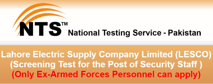 (LESCO) (Screening Test for Security Staff)