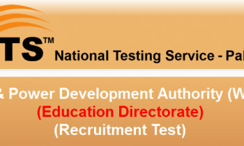 NTS Jobs WAPDA Education Directorate 2016 Apply Online Test Date