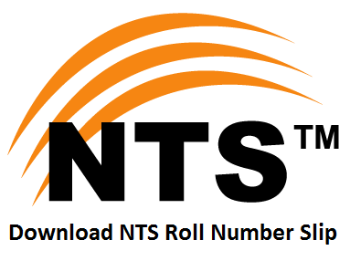 NTS NAT-XI November Test 2024 Roll Number Slip