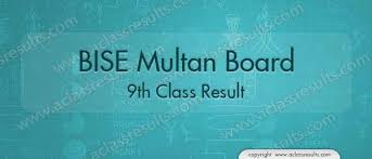 BISE Multan Board 9th Class Results 2024 bisemultan.edu.pk