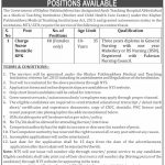 Ayub Teaching Hospital Abbottabad Jobs NTS Application Forms 2023