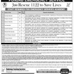 Rescue 1122 PTS Jobs Online Registration 2022