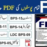 FIA Jobs Test Syllabus PDF Download