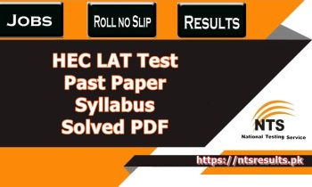 HEC LAT Test Past Paper Syllabus Solved PDF Download 2024