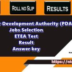 Peshawar Development Authority Jobs ETEA Result 2023