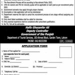 DTS Tourism Department Government of Punjab Jobs 2022
