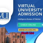 Virtual University Admission 2023 Last Date Fee Structure