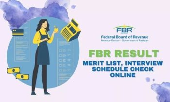 FBR Result 2023 Merit List Online @www.fbr.gov.pk
