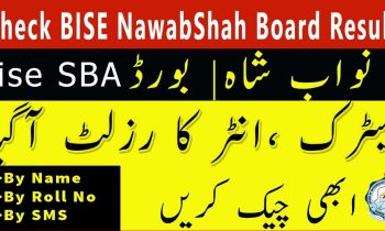 BISE Nawabshah Result 2023 by Roll No @bisesba.edu.pk