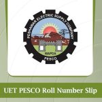 PESCO UET Test Result 2023 @uettest.pk
