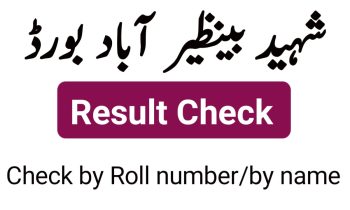 Shaheed Benazirabad Board Result 2023 12th Class