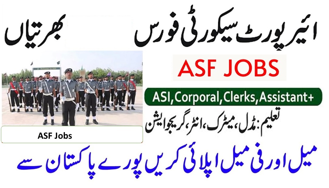 ASF Jobs 2024 Online Registration Form