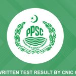 PPSC Written Test Result 2023 By CNIC, Merit Lists