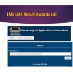 LMS UAF Result Award List 2023 by lms.uaf.edu.pk