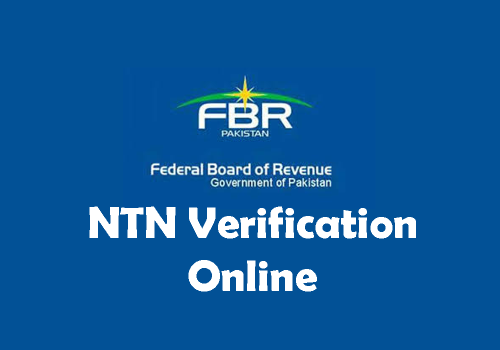 FBR Online Verification by CNIC